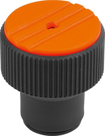 Drehmoment-Rändelknöpfe mit Innengewinde