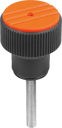 Drehmoment-Rändelknöpfe mit Außengewinde