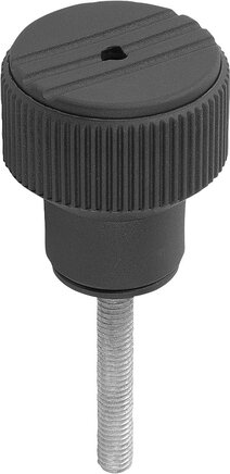 Drehmoment-Rändelknöpfe mit Außengewinde