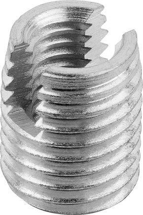 Gewindeeinsätze selbstschneidend mit Schneidschlitz