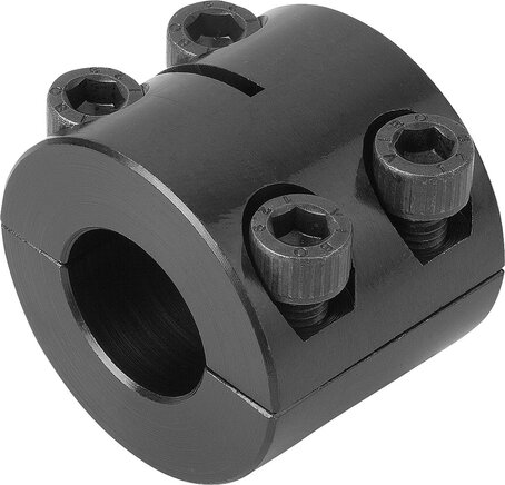 Klemmringe breit geteilt