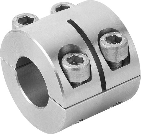 Klemmringe breit geteilt