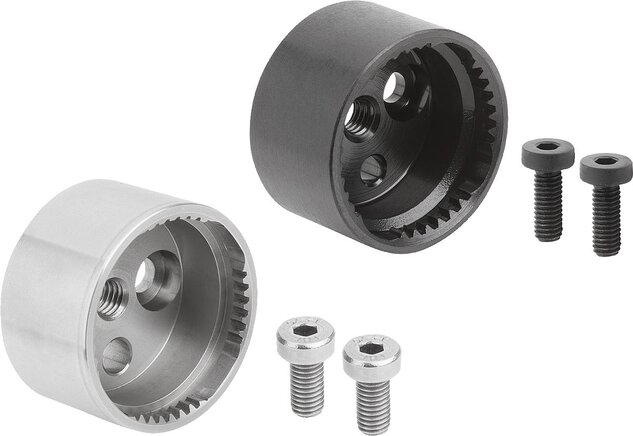 Rastelemente, Form A mit Innenverzahnung