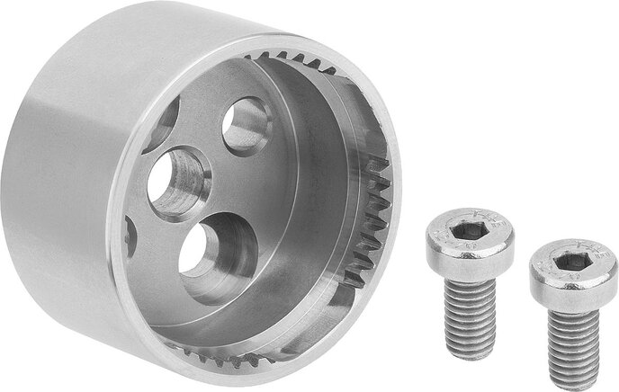 Rastelemente, Form B mit Innenverzahnung