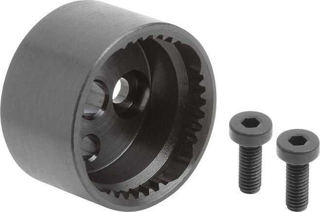 Rastelemente, Form B mit Innenverzahnung