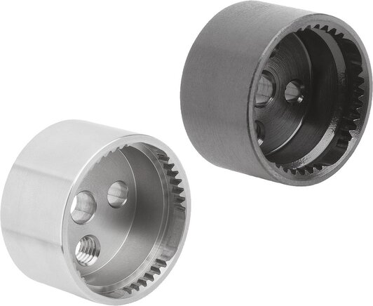 Rastelemente, Form D mit Innenverzahnung