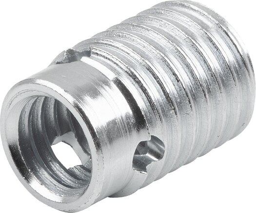 Gewindeeinsätze Stahl selbstschneidend Typ B