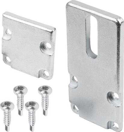 Abschlussplatten Stahl für Rollenschienen