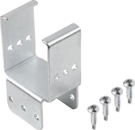 Montagehalter Stahl für Rollenschienen