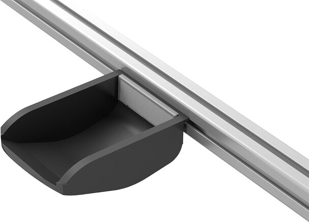 Greifschalen Kunststoff für Profilnut Typ I, Profilnut Typ B und Einhängeprofil