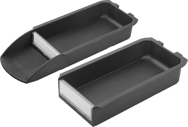 Greifbehälter Kunststoff antistatisch für Einhängeprofil