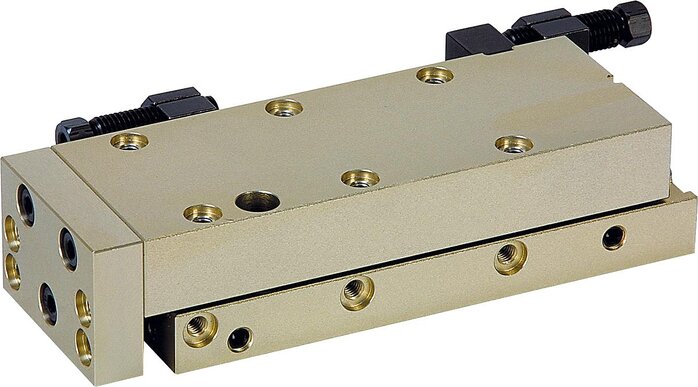 Linearmodule pneumatisch mit Schienenführung