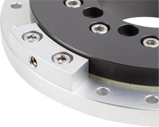 Klemmelement für Rundtisch-Gleitlager