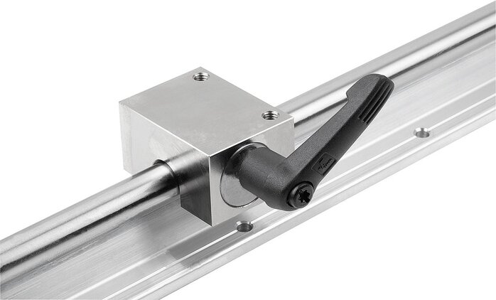 Klemmelemente für Rundführungen