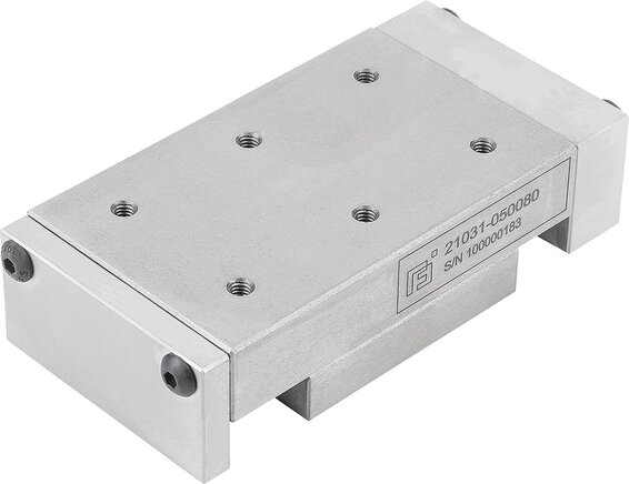 Schwalbenschwanz-Schlittenführungen mit Endanschlägen