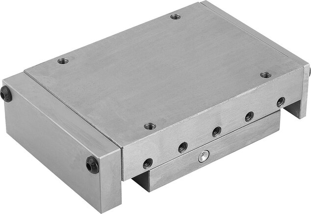 Schwalbenschwanz-Schlittenführungen mit Endanschlägen