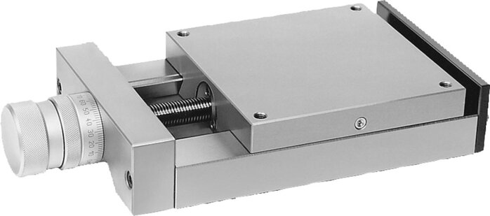 Schwalbenschwanz-Schlittenführungen mit Mikrometerspindel