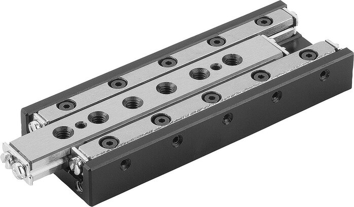 Mini-Schlittenführungen rollengelagert