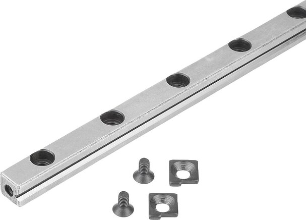 Führungsschienen für Kreuzrollen