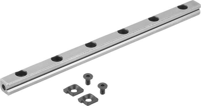 Führungsschienen für Kreuzrollen