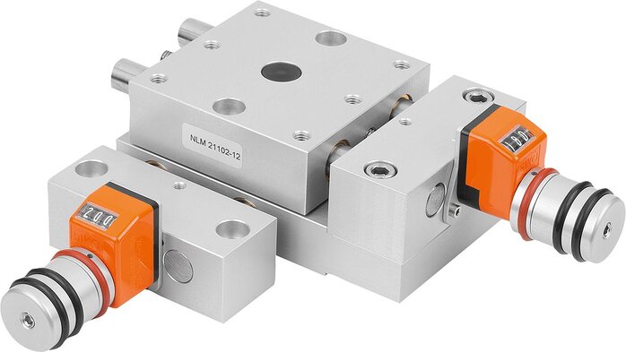 Kreuztische kurz mit Positionsanzeiger, Form B