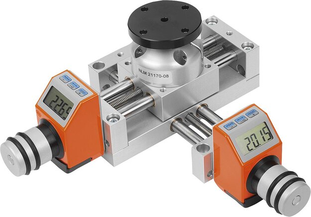Kreuztische lang mit elektronischem Positionsanzeiger, Form A