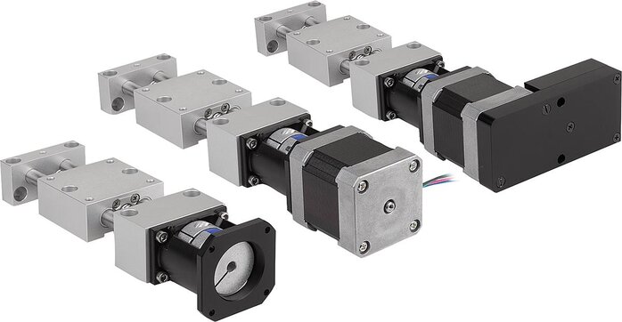 Positioniertische langmit elektrischem Antrieb koaxial