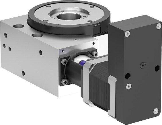Positionier-Rundtische mit elektrischem Antrieb koaxial, hohe Belastung
