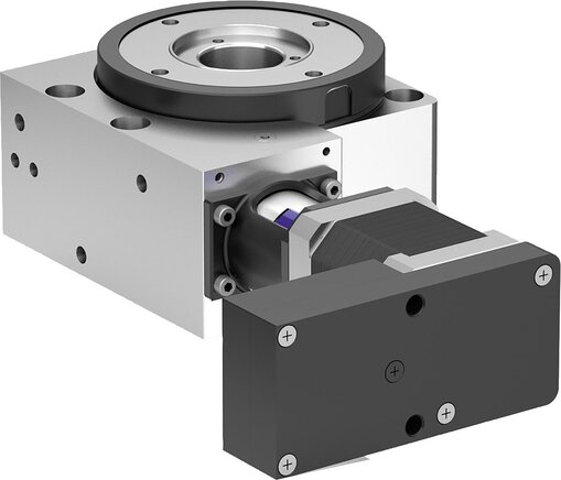 Positionier-Rundtische mit elektrischem Antrieb koaxial, hohe Belastung