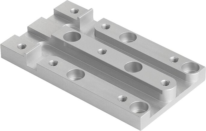 Montageplatten horizontal kurz
