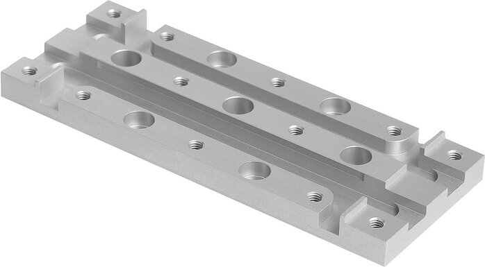 Montageplatten horizontal lang