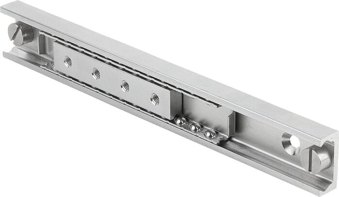 Linearkugellager mit innenliegenden Läufern, Stahl, Tragkraft bis 3.959 kg