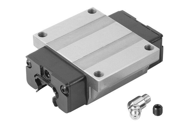 Führungswagen mit Flansch