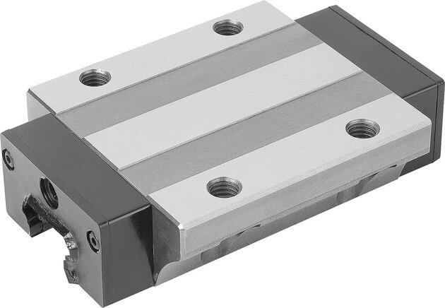 Führungswagen mit Flansch