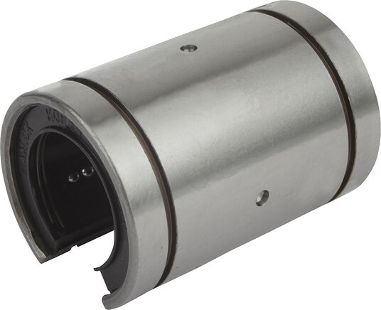 Linearkugellager mit Kunststoffkäfig, offen