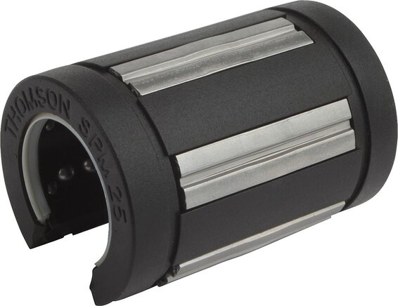 Linearkugellager mit Winkelfehlerausgleich, offen