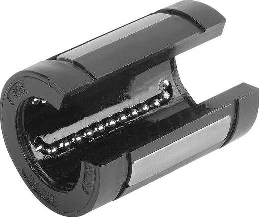 Linearkugellager mit Winkelfehlerausgleich, offen