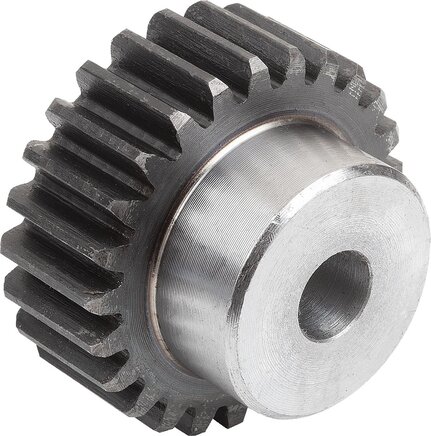 Stirnzahnräder aus Stahl, Modul 2 Verzahnung gehärtet, gerade verzahnt, Eingriffswinkel 20