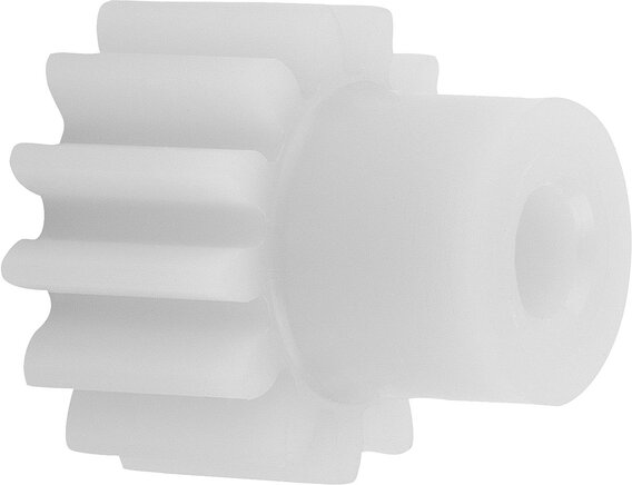 Stirnzahnräder aus Kunststoff, Modul 2 gespritzt, gerade verzahnt, Eingriffswinkel 20