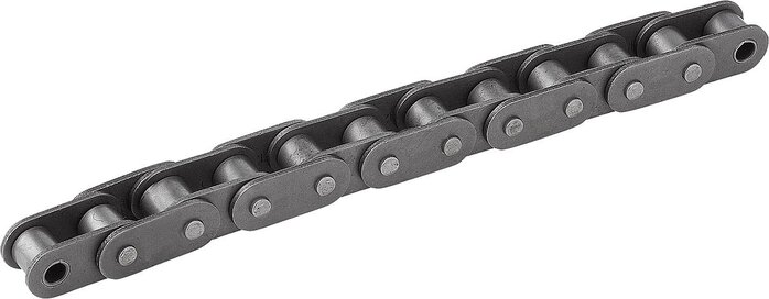 Rollenketten einfach DIN ISO 606, gerade Lasche