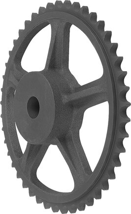 Kettenräder einfach 5/8 x 3/8 DIN ISO 606