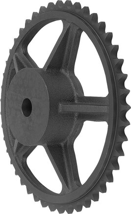 Kettenräder einfach 3/4 x 7/16 DIN ISO 606