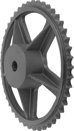 Kettenräder einfach 1 x 17,02 mm DIN ISO 606