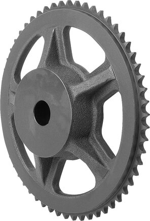 Kettenräder einfach 1 1/2 x 1 DIN ISO 606