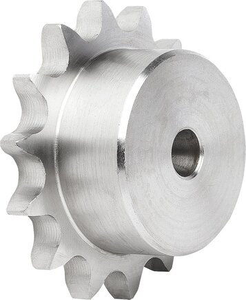 Kettenräder einfach 5/8 x 3/8 Edelstahl DIN ISO 606