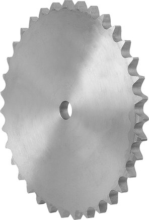 Kettenradscheiben einfach 1 1/4 x 3/4 DIN ISO 606