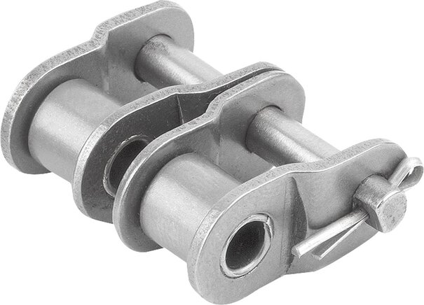 Verbindungsglieder zweifach Edelstahl DIN ISO 606, Form L