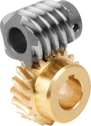 Schneckenradsätze rechtsgängig Achsabstand 22,62 mm