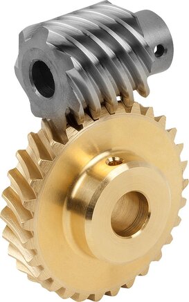 Schneckenradsätze rechtsgängig Achsabstand 31 mm