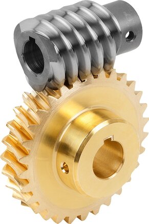 Schneckenradsätze rechtsgängig Achsabstand 33 mm